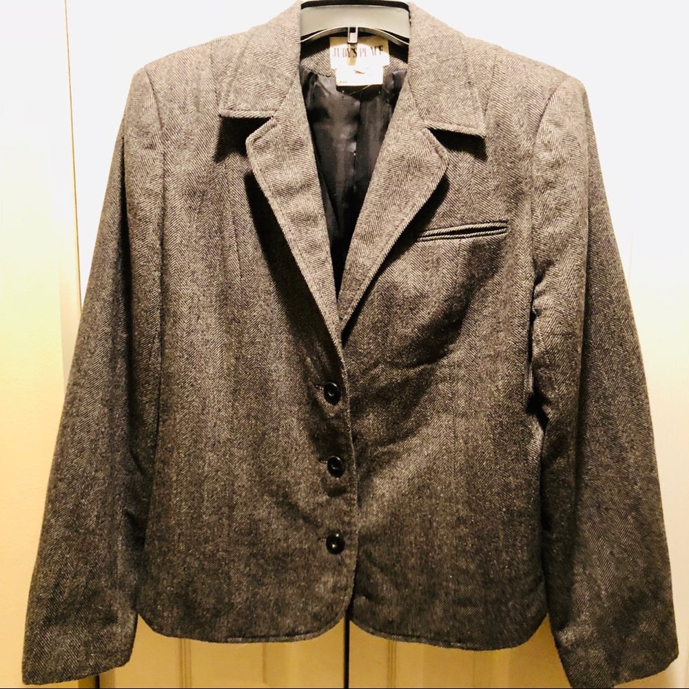 📦Judy’s Place-waistline blazer